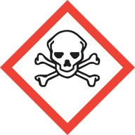 Skull and crossbones pictogram